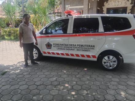 Serah Terima Mobil Ambulance Desa Pemuteran